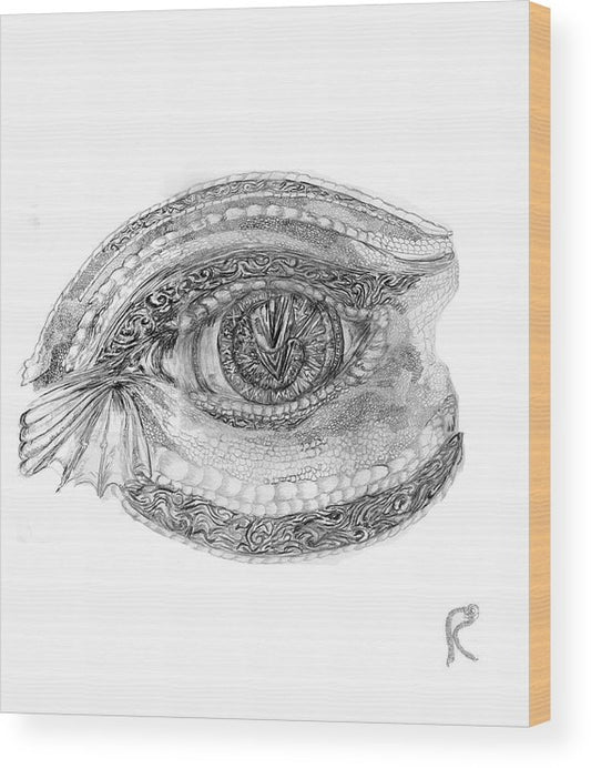 All Seeing Eye - Wood Print