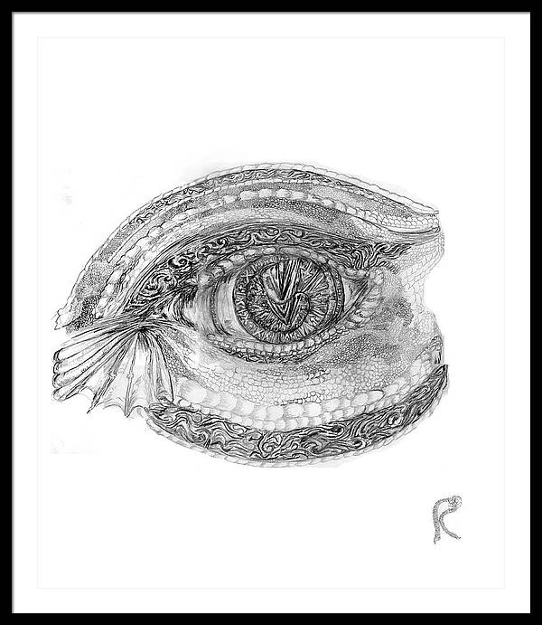 All Seeing Eye - Framed Print