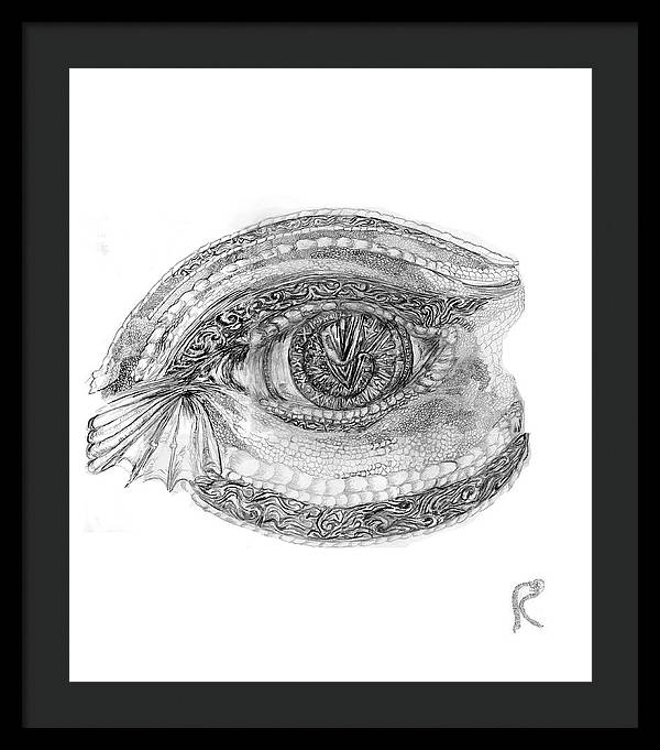 All Seeing Eye - Framed Print