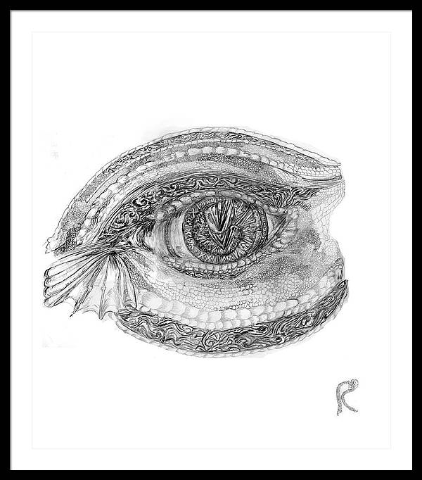 All Seeing Eye - Framed Print