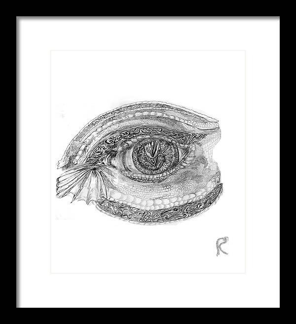 All Seeing Eye - Framed Print