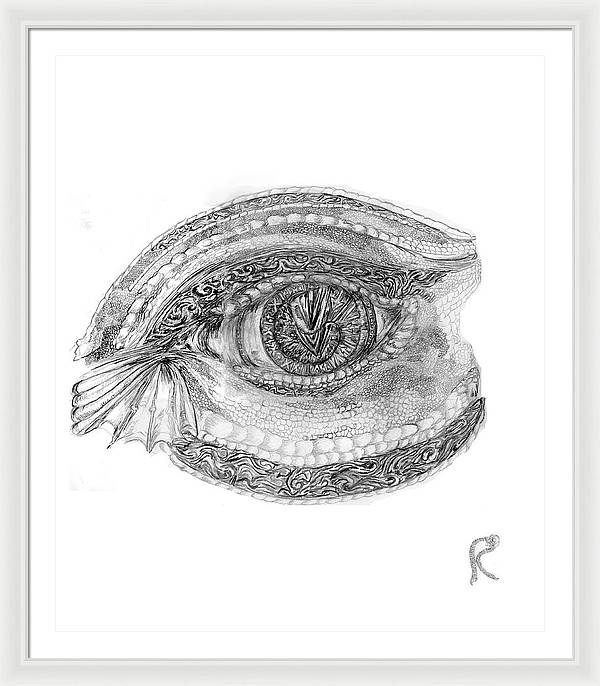 All Seeing Eye - Framed Print
