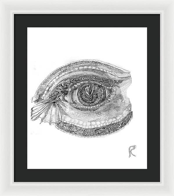 All Seeing Eye - Framed Print